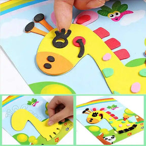 3D EVA Foam Sticker Puzzle Encourages Creativity and Learning