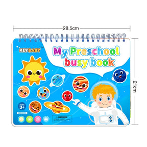 Montessori Busy Book Children Toys: DIY Paste & Educational Set