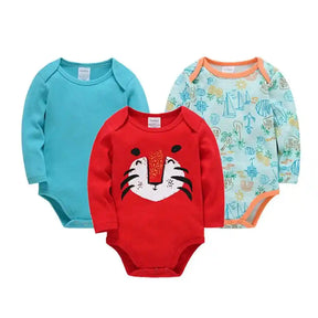 Adorable Baby Boy Bodysuits 6pcs - For all baby