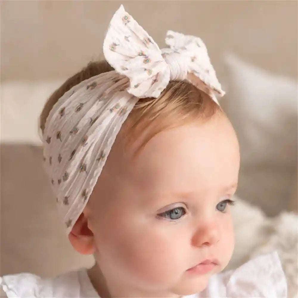 Baby Headband Flower Comfort - For all baby