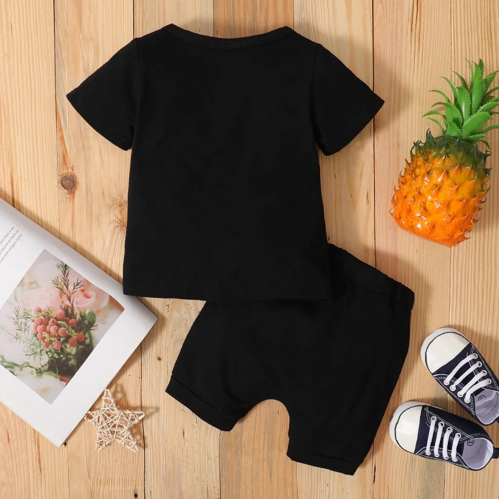 Toddler Baby Boy 2PCS Clothes Set: Casual Summer Outfit