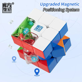 Magnetic Magic Cube - Rubik's Cube with Smooth Rotation and Vivid Colors