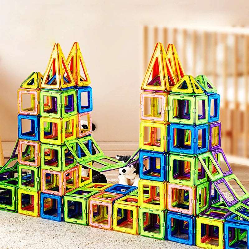 Inspire Creativity with Magnetic Building Blocks