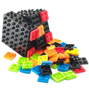 RUBIK'S CUBE Building Blocks Cube - Brain-Teasing Fun!