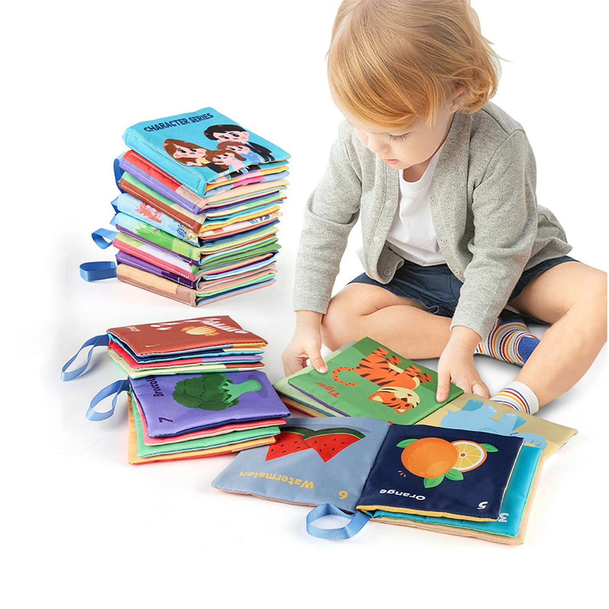 Soft Baby Books: Engage Your Baby's Senses with Montessori Learning