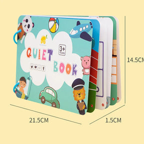 New Children Scene Stickers DIY Quiet Book - Baby Books for Intellectual Development and Parent-Child Bonding