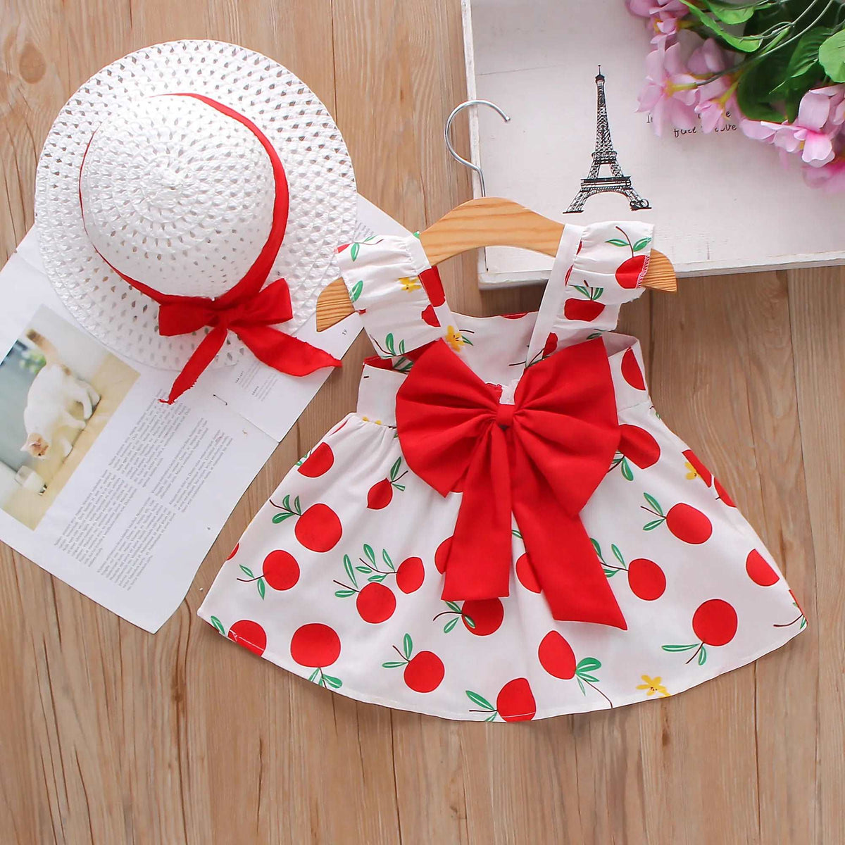 Baby  Dress with Fruit Print - Adorable and Stylish for Your Little One