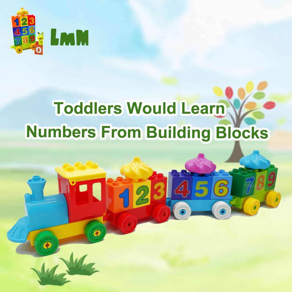 Big Size Building Blocks Set for Toddlers - Educational & Fun