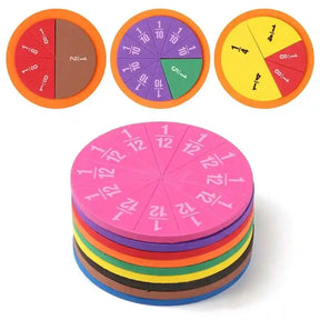 Improve Learning with Fractions Math Teaching Tool