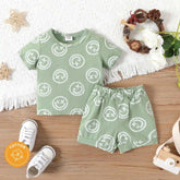 Baby's All-Over Print T-Shirt and Shorts Set - For all baby