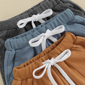 Newborn Baby Shorts: Casual Solid Color & Comfortable Fit