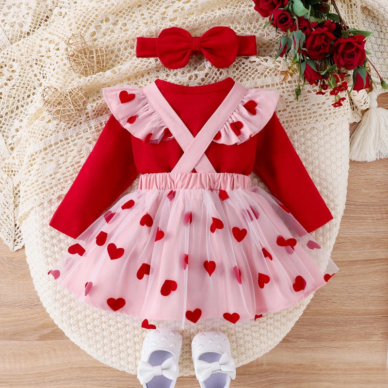 Sweet Red Baby Girls Spring Outfits: Cozy Comfort & Stylish Appeal