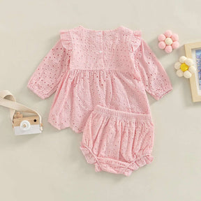 Cute Baby Dress: Adorable Cutout Design & Comfort Fit