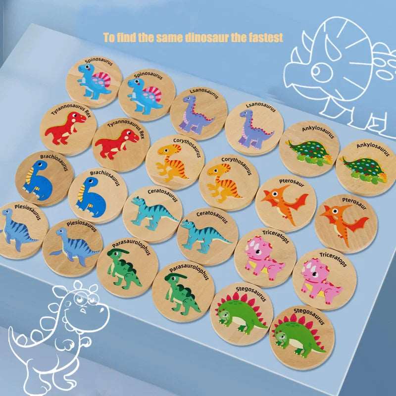 Children Wooden Matching Game - Enhance Learning with Fun!
