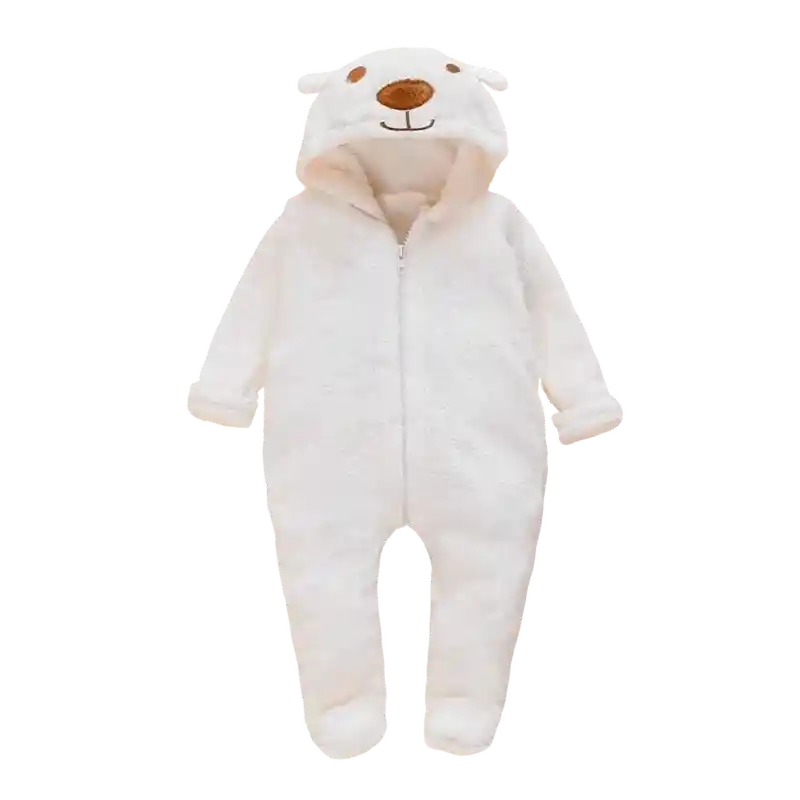 Romper Bodysuit Newborn Baby Bear Hooded - For all baby