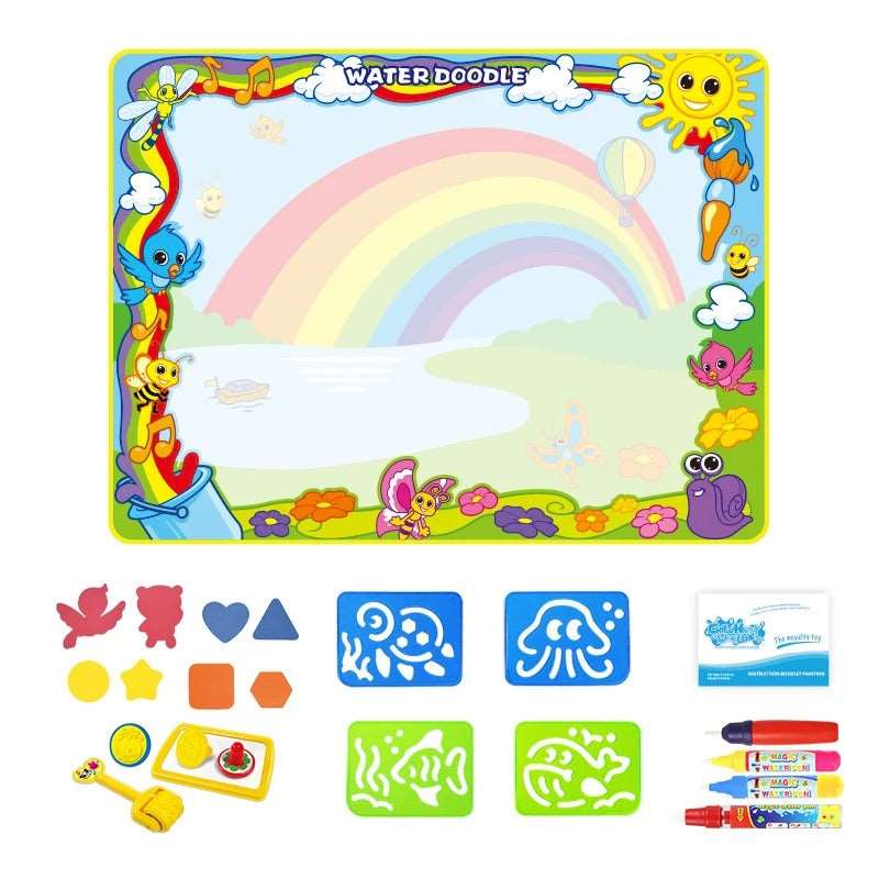 Funny Reusable Water Drawing Mat: Encourage Creativity & Learning