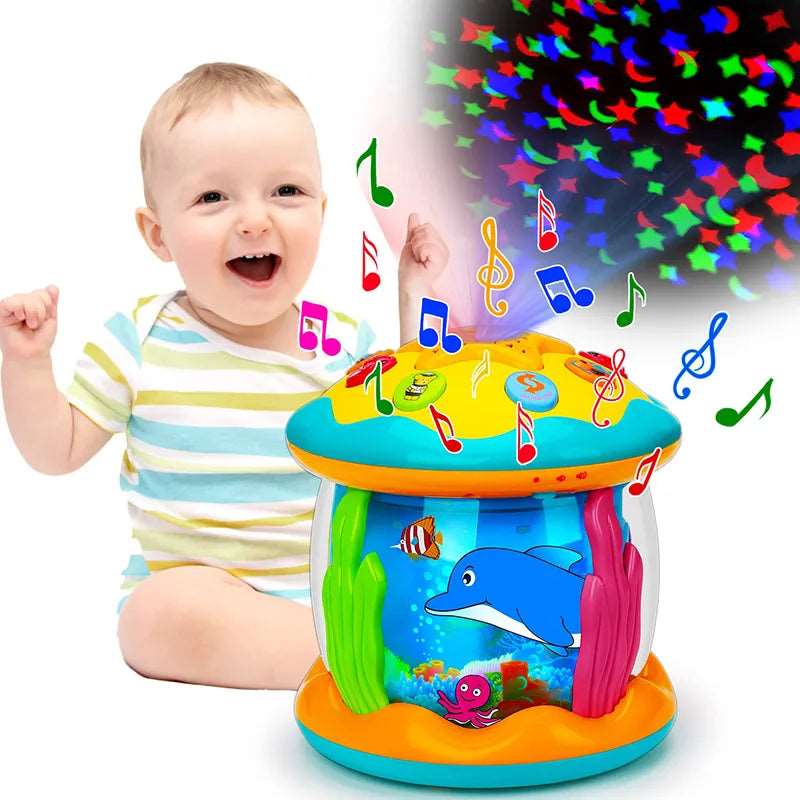 Baby Ocean Light Rotary Projector - Kids Musical Wonder with Educational Value